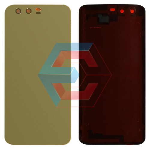 Крышка задняя Huawei Honor 9 Золотая (стекло)