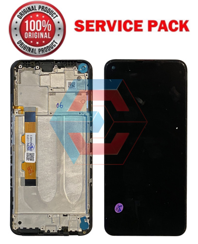 Дисплей + сенсор Xiaomi Note 9T 5G Чорний у рамці SERVICE PACK ORG - состояние, качество, комплектация