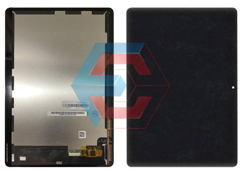 Дисплей для планшета Huawei MediaPad T3 10 LTE (AGS-L09) Чёрный, с переклеенным экраном