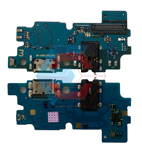 Нижняя плата Samsung A305 с конектором зарядки + микрофон, Оригинал