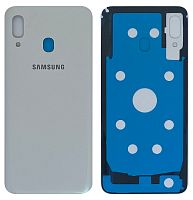 Крышка задняя Samsung A305 Galaxy A30 (2019) Белая оригинал PRC