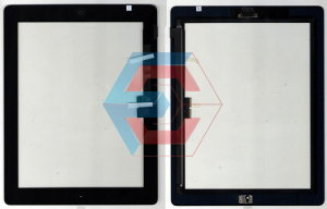 Тачскрин (сенсор) iPad 3/ iPad 4 чёрный assembly with home button Тачскрин (сенсор) iPad 3/ iPad 4 чёрный assembly with home button