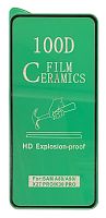 Защитное стекло Film Ceramic для Xiaomi Redmi Note 9S/ K30 Черный без упаковки