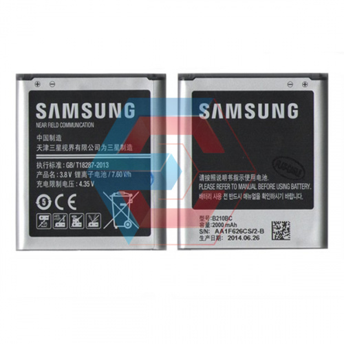 Батарея (аккумулятор) B210BC для Samsung I8580 2000mAh оригинал Китай - ёмкость, состояние, распиновка