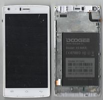 Дисплей + сенсор Doogee X5 Max белый Б.у