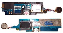 Нижняя плата Bravis A505 конектор зарядки+микрофон+вибро Б.У