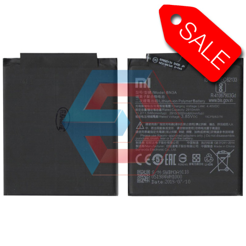 Батарея (акумулятор) BN3A для Xiaomi Redmi Go (АА) 75% ємності Батарея (акумулятор) BN3A для Xiaomi Redmi Go (АА) 75% ємності - ёмкость, состояние, распиновка