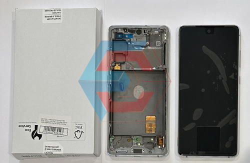 Дисплей + сенсор Samsung G780 G781 Galaxy S20 FE з рамкою WHITE 100% SERVICE PACK GH82-24220A - состояние, качество, комплектация