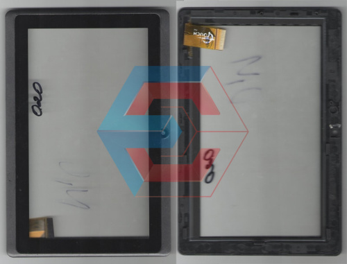 Тачскрин (сенсор) №020 для планшета Assistant AP-712 7 173x105mm 30pin в рамке Б.У
