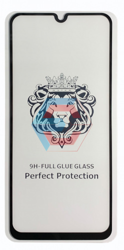Защитное стекло 9D для Samsung A31 (A315), M31 (M315), A32 (A325), A22 (A225 4G) Черный (Тех пак)