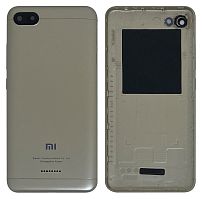 Крышка задняя Xiaomi Redmi 6A Золотая