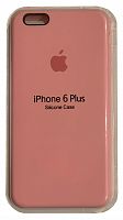 Чехол на iPhone 6 Plus/6S Plus (Pink) Silicone Case Premium