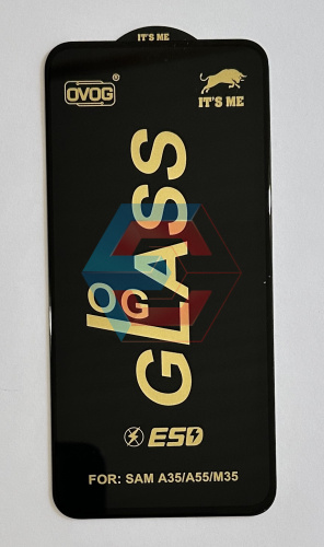 Защитное стекло ITS ME для Samsung A35 A356 /A36 A366  /S24 FE / A55 A556 /A56 A566 /M35 M356 Черный