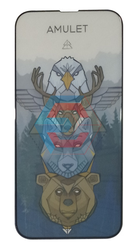 Защитное стекло 2.5D AMULET HD Antistatic для iPhone 13 Pro Max / iPhone 14 Plus Черное Защитное стекло 2.5D AMULET HD Antistatic для iPhone 13 Pro Max / iPhone 14 Plus Черное