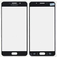 Стекло тачскрина для Samsung A710 Black