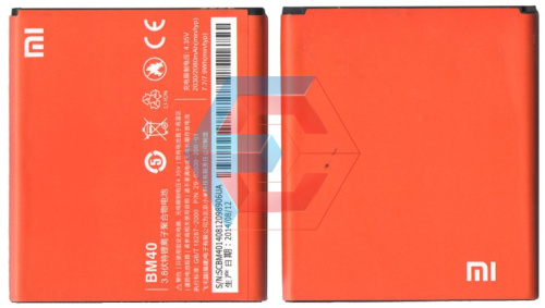 Батарея (акумулятор) BM40 для Xiaomi Redmi 2 2030 mAh оригінал Китай Батарея (акумулятор) BM40 для Xiaomi Redmi 2 2030 mAh оригінал Китай - ёмкость, состояние, распиновка
