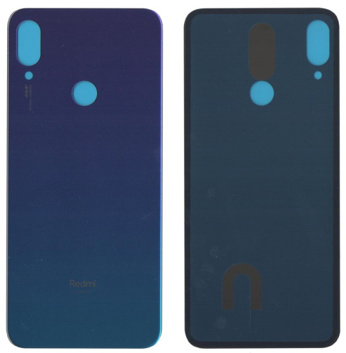 Крышка задняя Xiaomi Redmi Note 7 Синяя