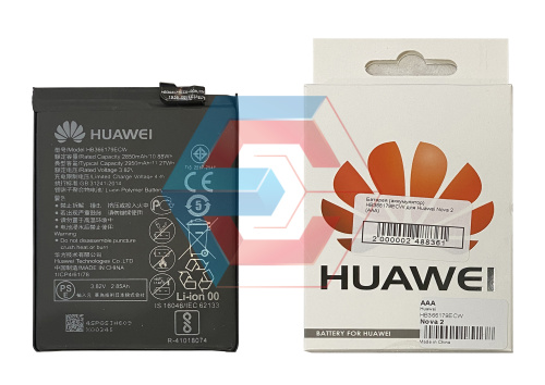 Батарея (акумулятор) HB366179ECW для Huawei Nova 2 (AAA) - ёмкость, состояние, распиновка