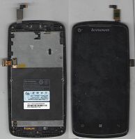 Дисплей Lenovo A630t в рамке б.у