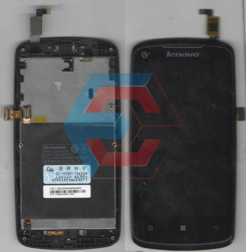 Дисплей Lenovo A630t в рамке б.у