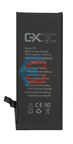 Батарея (аккумулятор) для iPhone 6 (GX) 1810 мАч - ёмкость, состояние, распиновка
