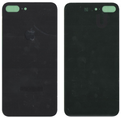 Крышка корпуса для iPhone 8 Plus Черная (стекло) оригинал PRC