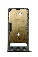 Сим лоток ( каретка)  Xiaomi Redmi 5A , серого цвета
