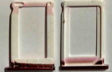 SIM-держатель (каретка) iPhone 3G/3GS пурпурная