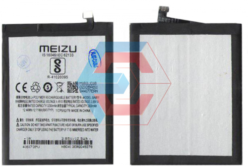 Батарея (аккумулятор) BA811 для телефона Meizu M6T 3300 mAh AAA NO LOGO) - ёмкость, состояние, распиновка