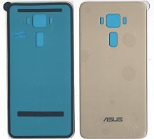 Крышка задняя ASUS ZenFone 3 ZE520KL DualSim Золотой (стекло )