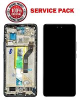 дисплей + сенсор xiaomi 13 lite чорний у рамці service pack aaaa org - стоимость