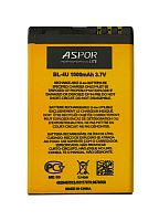 Батарея (акумулятор) BL-4U для телефону Nokia (310/500/300 / 6600i / 5250) 100% ємності (Aspor Lite) - стоимость