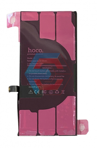 Батарея (аккумулятор) для iPhone 11 100% (HOCO) 3110 mAh - ёмкость, состояние, распиновка