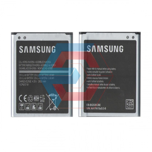Батарея (аккумулятор) EB-BG530CBE для Samsung G530H,  J320H,  J500H (2600mAh) оригинал Китай - ёмкость, состояние, распиновка