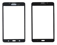 Стекло тачскрина для Samsung T285 Galaxy Tab  (SM-T285) ЧЁРНЫЙ