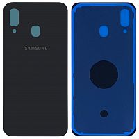 Крышка задняя Samsung A405 Galaxy A40 (2019) Черная оригинал PRC