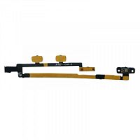 Шлейф для планшета Apple iPad Mini, кнопки включения, с компонентами