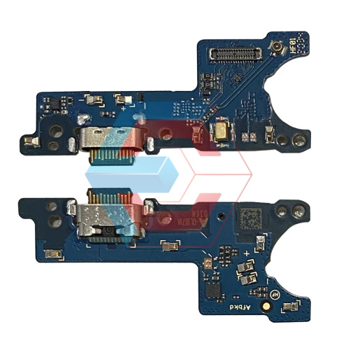 Нижняя плата Samsung A115 с конектором зарядки + микрофон + компоненты Оригинал