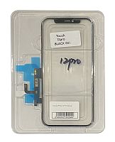 Сенсор для  iPhone 12 Pro OCA плёнкой Черный Оригинал