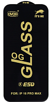 Захисне скло ITS ME для iPhone 16 Pro Max (Черное)