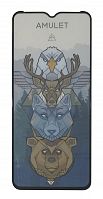Защитное стекло 2.5D AMULET HD Antistatic для Oppo A56s/A17/A57s/Moto E13/OnePlus Nord N20 SE Черный