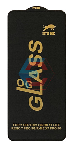 Защитное стекло ITS ME для OnePlus 9R Черное Защитное стекло ITS ME для OnePlus 9R Черное