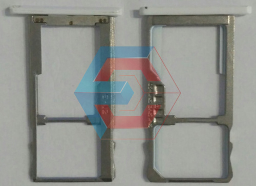 SIM-держатель (каретка) Meizu M2 mini, M578U M578 белого цвета