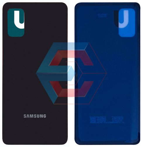 Крышка задняя Samsung A415 Galaxy A41 Черная PRC
