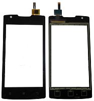 Сенсор Lenovo A1000 чёрный