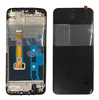 дисплей + сенсор realme c21y, c25y у рамці чорний - стоимость