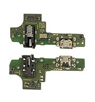 Нижняя плата Samsung A107 (M15) Galaxy A10s с конектором зарядки + микрофон, ОРИГИНАЛ (OEM)