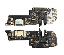 Нижняя плата Oppo A72 с конектором зарядки+микрофон+компоненты