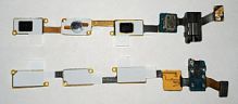 Шлейф Samsung J700 Galaxy J7 (2015), коннектора наушников, кнопки меню, с компонентами 
