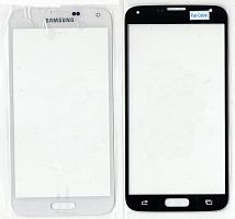 Стекло тачскрина для Samsung G900H Galaxy S5 White белый